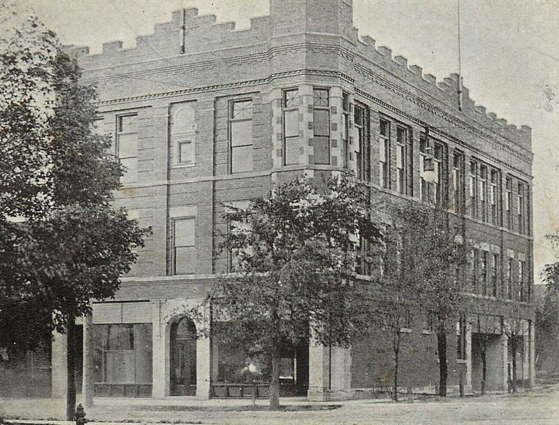 Bad Axe Opera House - Postcard (newer photo)